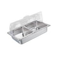 thumbnail image 4 of Buffet Chafer Set Chafing Buffet Chafer Set fiestas bandeja de comida de acero inoxidable eventos fiesta Catering comedor frotamiento plato 2 ranuras, 4 of 9