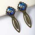 thumbnail image 3 of Shark Elegant Vintage Copper Lace Bookmarks - Set of 2, Stainless Steel Reading Accessories, 3 of 5