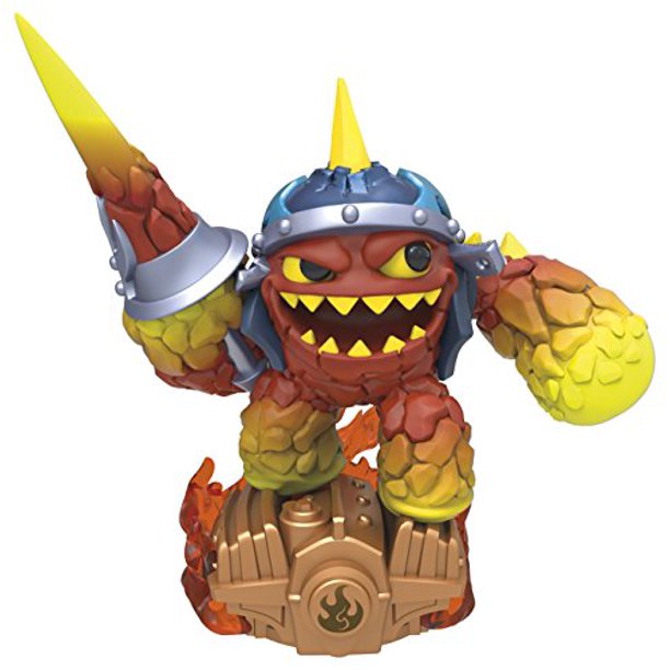 Skylanders SuperChargers Drivers Lava Lance Eruptor Character Pack