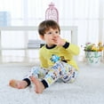 thumbnail image 5 of URMAGIC Toddler Baby Boy Girl Sweatshirt Outfit Cartoon Long Sleeve Top Patch Sweatsuit Jogger Clothes Set 0-5 Years, 5 of 12