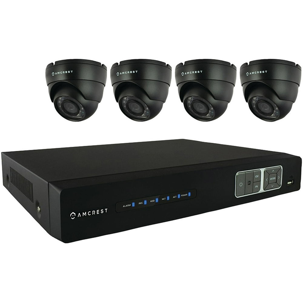 Amcrest AMDV72044D 4channel 720p HDCVI 1TB DVR Security Camera