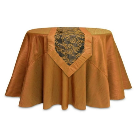 UPC 762152854978 product image for Pack of 2 Festive Orange and Black Halloween Acanthus Scoll Table Runner 16