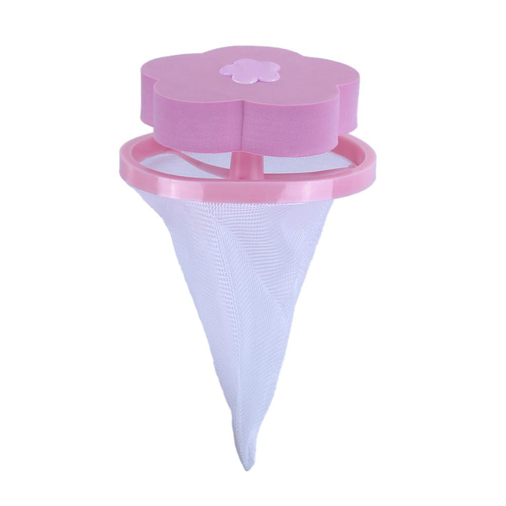 Details about   Flower Washing Machine Hair Removal Clean Net Bag Floating Filter Pouch show original title 