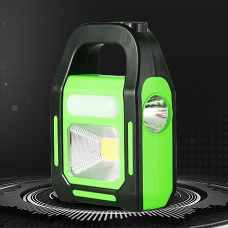 

LnjYIGJ Portable Lamp Portable Work Lamp Solar Energy USB Emergency Charging Outdoor Rain Proof Camping Strong Light