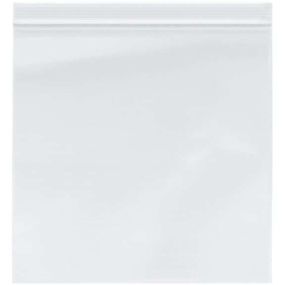 Plymor 10" x 10" (Pack of 200), 2 Mil Zipper Reclosable Plastic Bags