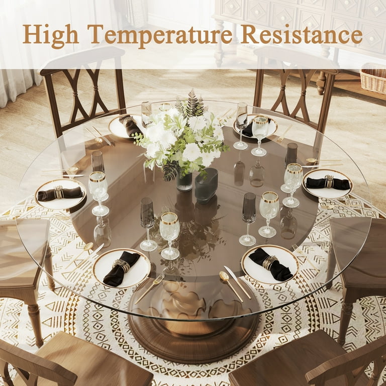 60 Inch Round Glass Table Top 1 3