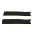 thumbnail image 1 of Watch Strap, Scratch Resistant Magnetic Band Adjustable Silicone Strong Magnet Rings  For Smartwatches Black Yellow, 1 of 8