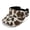 Cowhide, variant on Breathable Sun Visor Cap for Walking Sports, Polyester Fabric Empty Top Sports Visor Hat, Tropical Floral Golf Ball