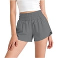 thumbnail image 2 of Mifsaly Girls Athletic Running Shorts Quick Dry Lightweight Lounge Shorts Kids Comfy Breathable Workout Summer Casual Bottoms with Pockets, 2 of 8