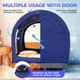 thumbnail image 3 of Alvantor Bed Tent Pop Up Canopy Indoor Privacy Warm Breathable Sleeping Tnet Twin Navy, 3 of 10