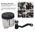 thumbnail image 4 of Motorcycle Front Brake Pump Oil CupCylinder Reservoir  With Bent Bracket, 4 of 8