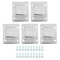 thumbnail image 1 of Support d'Étagère Support d'Étagère Boucle d'Étagère Accessoire de Montage d'Étagère 5 Pcs Support de Montage d'Étagère en Acier Inoxydable Support de Tube Matériel, 1 of 8