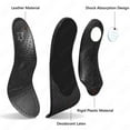 thumbnail image 2 of Leather Orthotic Insole For Flat Feet Arch Support Orthopedic Shoes Sole Insoles For Feet Men Women O/X Leg Corrected, 2 of 9