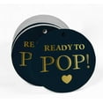thumbnail image 2 of Inkdotpot Pack Of 50 Real Gold Foil Paper Tags Ready To Pop Baby Shower Favor Hang Tags, 2 of 6