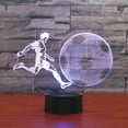 thumbnail image 2 of YSTIAN Night Light for Kids 3D Play Football Led Lamp with Remote Control 16 Color Changing Xmas Birthday Gift for Child, 2 of 9