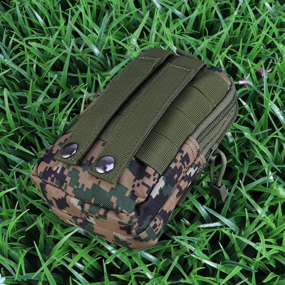 Raindrops Waterproof Waist Pack Outdoor Belt Bag with High Density Oxford Cloth for Running