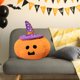 thumbnail image 4 of Almohada blanda de calabaza de Halloween Almohada de calabaza de Halloween Almohada divertida de calabaza de Halloween con sombrero Almohada blanda de calabaza naranja Feliz fiesta de Halloween Fal, 4 of 5