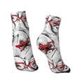 thumbnail image 4 of Bingfone Monkey Design Patterned Men'S Women'S Casual Cotton Socks, 4 of 9