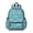 Excavator and Helicopter Blue Pattern, variant on Excavator and Star Black Pattern Cute School Backpack with Padded Back and Adjustable Shoulder Straps 13.4"x11"x4.7"