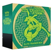 Pokemon Sun & Moon Elite Trainer Celestial Storm Box, Trading Card Game, Dice, Competition Coin & More
