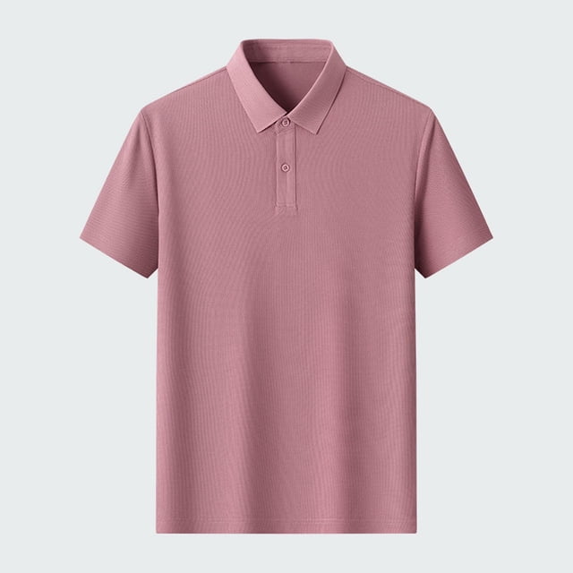 pstuiky camisetas de hombre, Suéter casual de manga corta con cuello vuelto, cómodo y liso para hombre camisetas de hombre m
