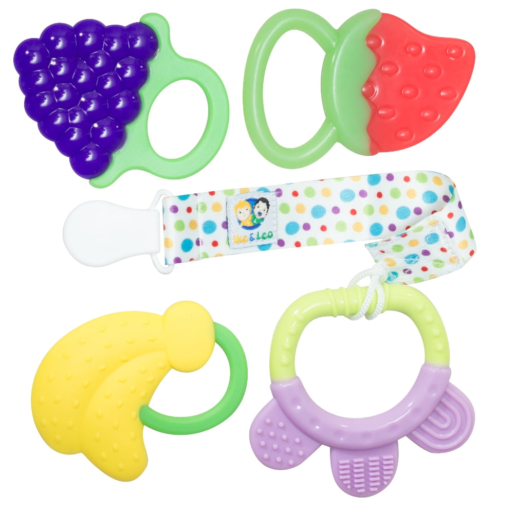 ike & leo teething toys