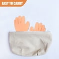 thumbnail image 4 of WRISTBIQUE 1Set Reusable Hand and Socks in Light Yellow for Daily Use, 4 of 6