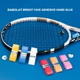 thumbnail image 3 of 3pcs Tennis Overgrip Sticky Racket Badminton Racket Grip Antislip Handle Grip Padel Tennis Grip Sweatband Tacky Handle Black, 3 of 6