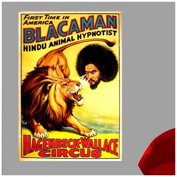 Buell "Hagenbeck Wallace" Blacaman Wall Decal