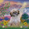 thumbnail image 3 of CafePress - Cloud Angel & Shih Tzu Women's T Shirt - Women's Classic T-Shirt, 3 of 4