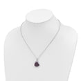thumbnail image 2 of Primal Silver Sterling Silver Pink Druzy Quartz and Diamond Necklace by Versil, 2 of 3