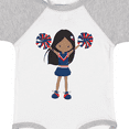 thumbnail image 4 of Inktastic African American Girl, Cheerleaders, Cheerleading Girls Baby Bodysuit, 4 of 5
