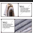 thumbnail image 3 of Capa de peluquero, capa grande para cortar el pelo, capa de salón con broche ajustable para adultos, accesorios de peluquero ideales para estilistas, 55 x 63 pulgadas (blanco), 3 of 6