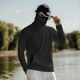 thumbnail image 7 of HAJWOH Sun Protection Shirts for Men with Mask UPF 50+ Fishing Blouses Long Sleeve UV Rash Guard Hiking Lightweight Hoodies, 7 of 7