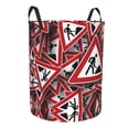 thumbnail image 2 of Laundry Basket Organizer Collapsible -Traffic Signs Dirty Clothes Hamper for Bathroom Kids Girls Boys Laundry Hamper Medium, 2 of 8