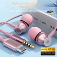 thumbnail image 1 of Auriculares con cable de alta calidad de sonido adecuados para vivo Huawei op agujero redondo Typec en la oreja karaoke con micrófono teléfono móvil Universal, 1 of 4