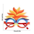 thumbnail image 3 of Fiudx Gafas de Carnaval, Montura Colorida, Diseño Elegante y Enigmático, Material Plástico Ligero, Perfectas para Bailes de Máscaras y Fiestas, Cómodas de Usar, Tamaño 18X14X13Cm, 3 of 6