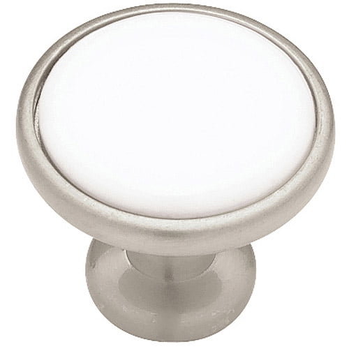 Brainerd 1.25" Ceramic Insert Knob, Available in Multiple Colors by Generic