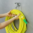 thumbnail image 6 of AOOOWER Rusts Resistant Garden Hose Holder Stainless Steel Outdoor Water Hose Organizer Wall Faucet Mount Hose Hanger, 6 of 12