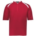 thumbnail image 3 of Holloway Sportswear XL Clubhouse Pullover Scarlet/White 229581, 3 of 5