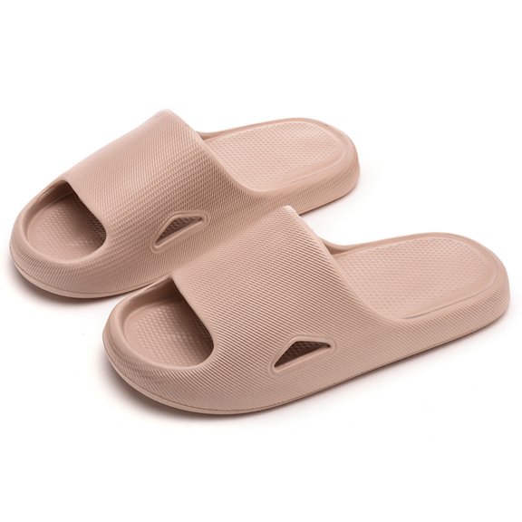 SAWOBUUN Shower Slippers for Women Men Soft Sole Quick Drying Non Slip House Shoes Waterproof Breathable Lightweight