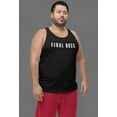 thumbnail image 2 of The Rock Final Boss Wrestlemania Black Tank Top Shirt, 2 of 6