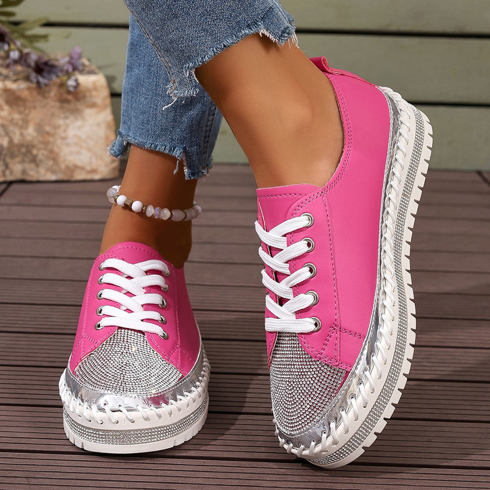 靴 rosemuse Glitter point sneakers Glitter point sneakers – BUNNY APARTMENT