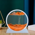 thumbnail image 4 of Imagen de arena de Imagen de arena que fluye Paisaje de dinámico Pintura de arena movediza 3D forma forma forma para Naranja 7in Fernando Imagen de arena dinámica, 4 of 7