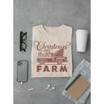 thumbnail image 3 of Vintage Farm Holiday Christmas T-shirt Men's, 3 of 4