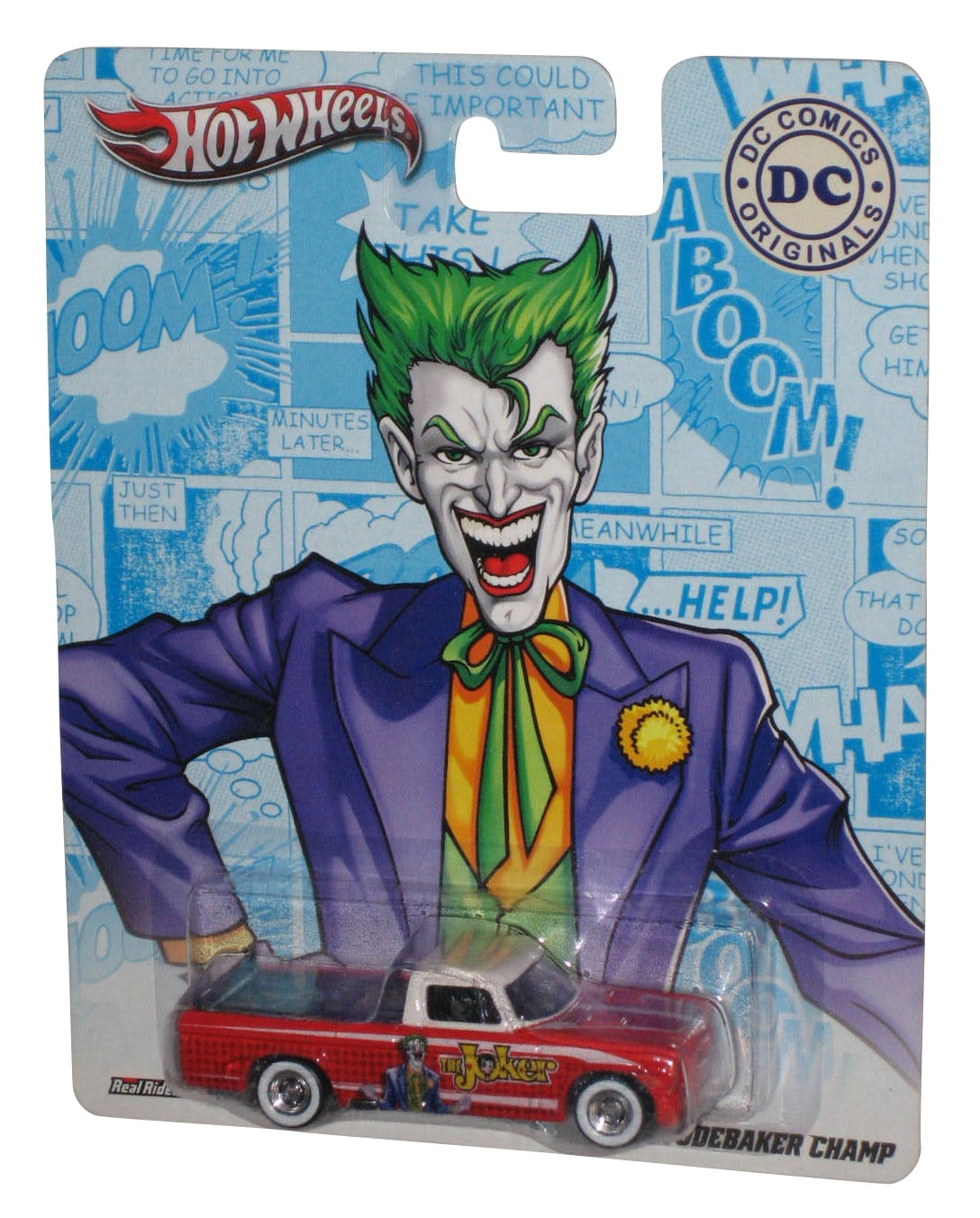 DC Batman The Joker Hot Wheels (2012) Nostalgia '63 Studebaker Champ