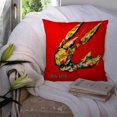 thumbnail image 3 of Carolines Treasures MW1146PW1414 Crawfish Move Over Canvas Fabric Decorative Pillow, 3 of 4