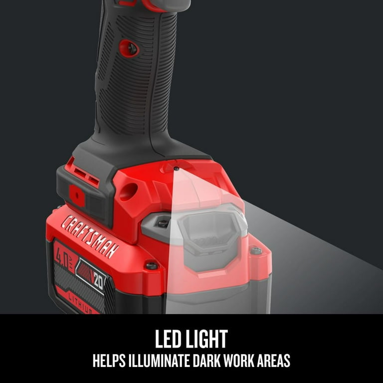 Craftsman v20 impact wrench cordless kit cmcf900m1 sale