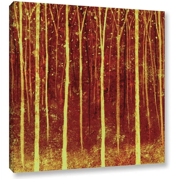 ArtWall Herb Dickinson "Deep Forest" Gallery-wrapped Canvas