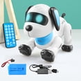 thumbnail image 2 of Perro Robot Juguetes Robóticos Robot Stunt Dog Control de voz Caminar Bailar RC Cachorro robótico interactivo Tmvgtek libre de BPA, 2 of 9